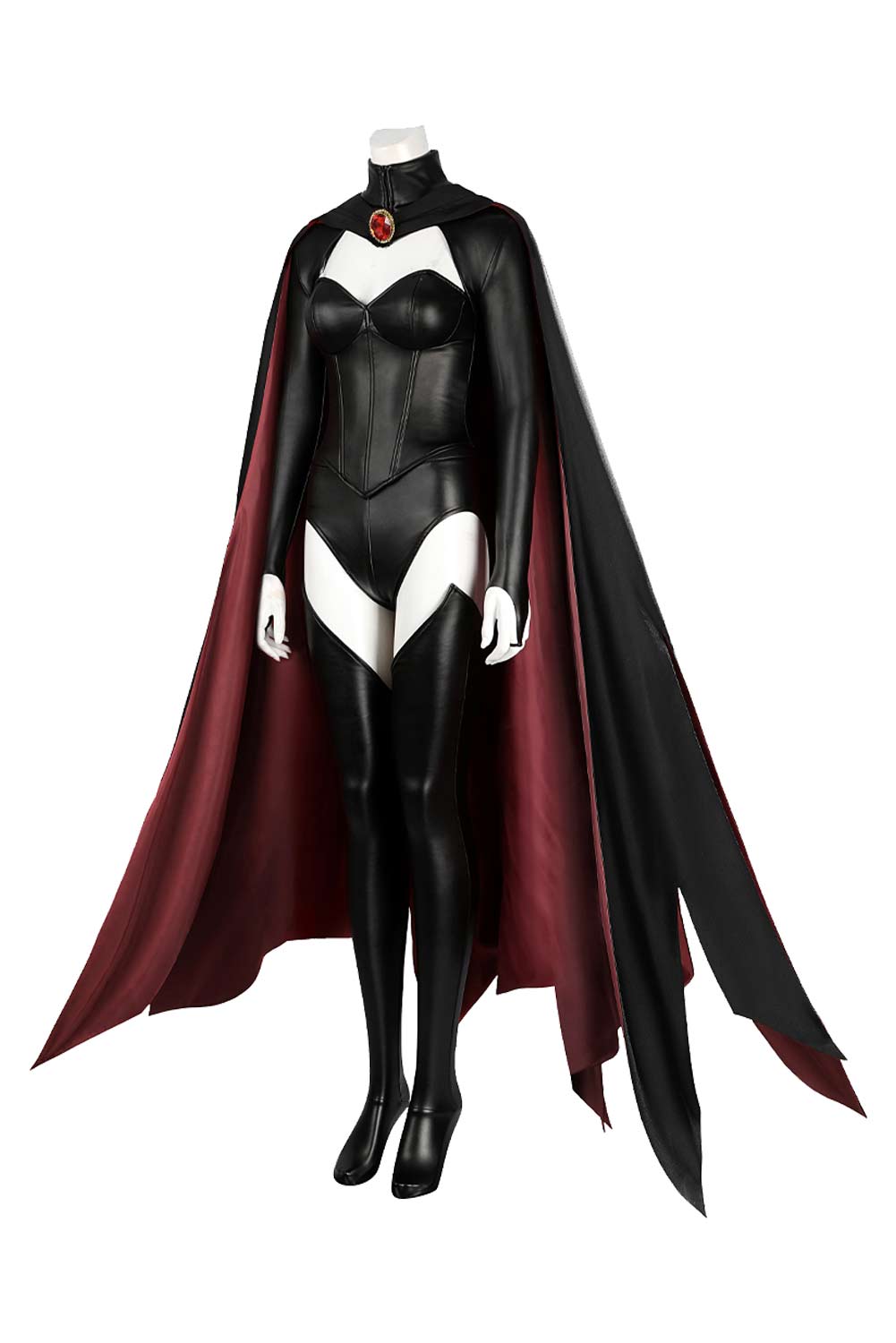 TV X-Men Madelyne Jennifer Red Queen Bodysuit Set Outfits Halloween Carnival Suit Cosplay Costume