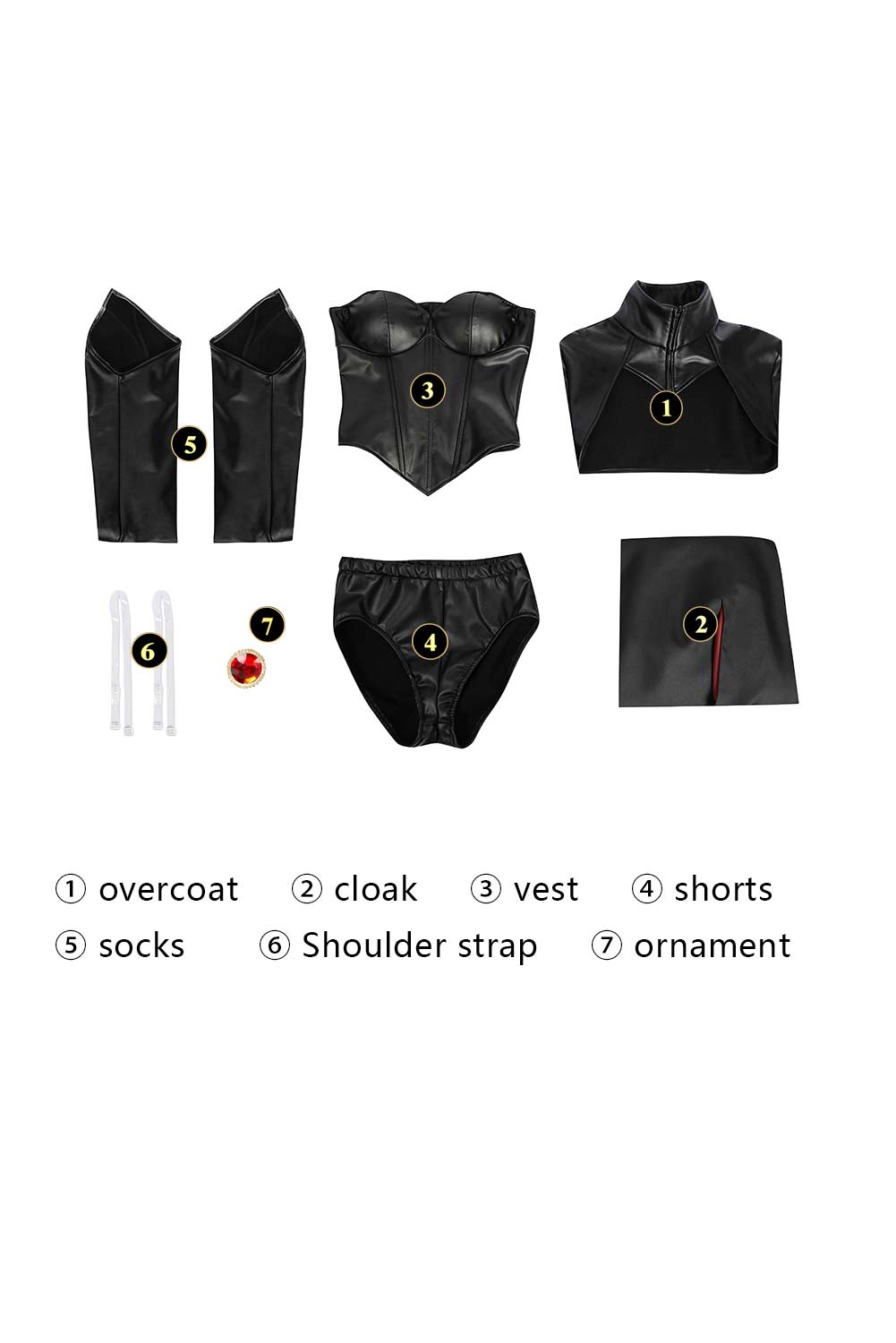 TV X-Men Madelyne Jennifer Red Queen Bodysuit Set Outfits Halloween Carnival Suit Cosplay Costume