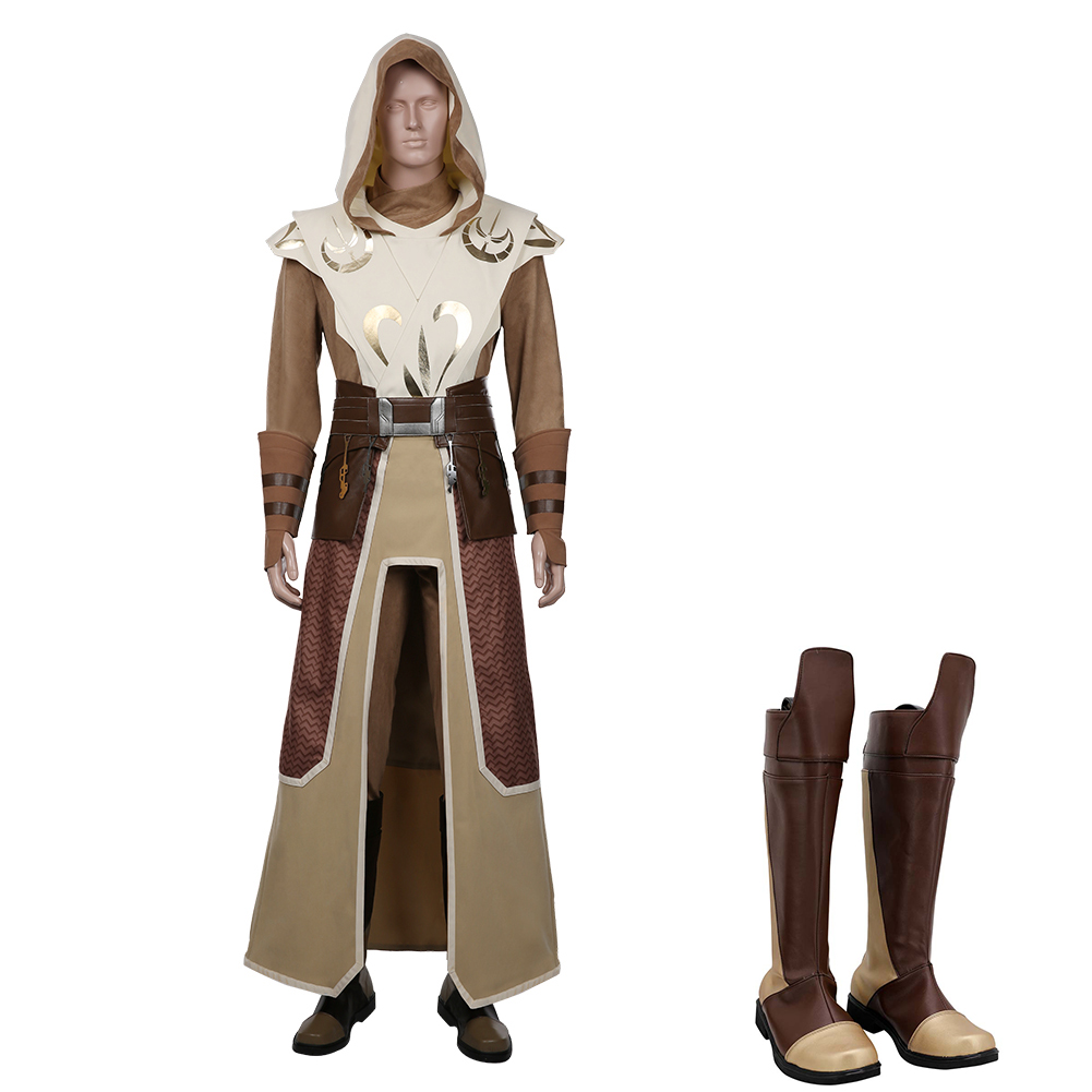 Temple Guard Coat Uniform Outfits Cosplay Costume Halloween Carnival Suit