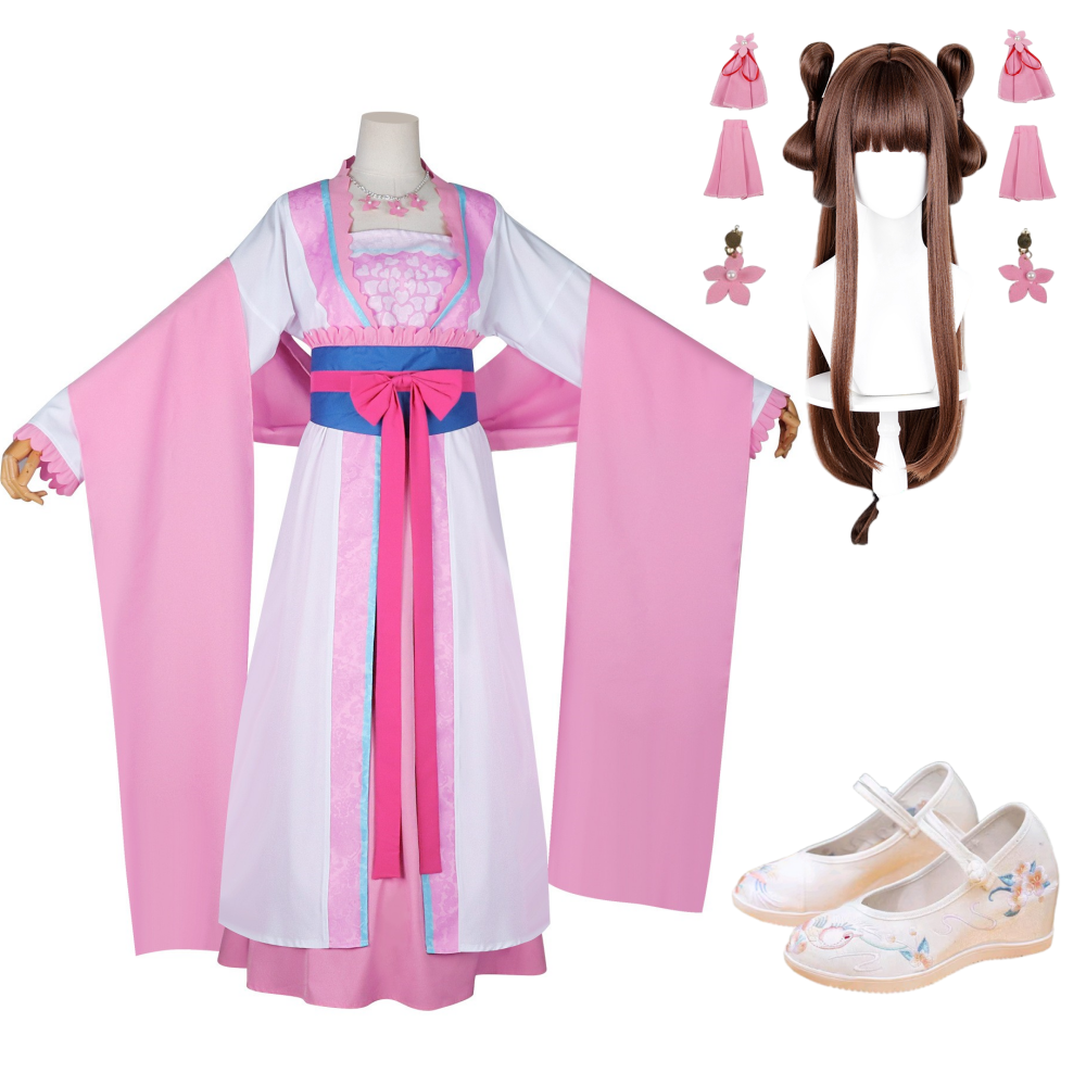 The Apothecary Diaries Lady Lishu Fullset Hanfu Halloween Carnival Party Cosplay Costume