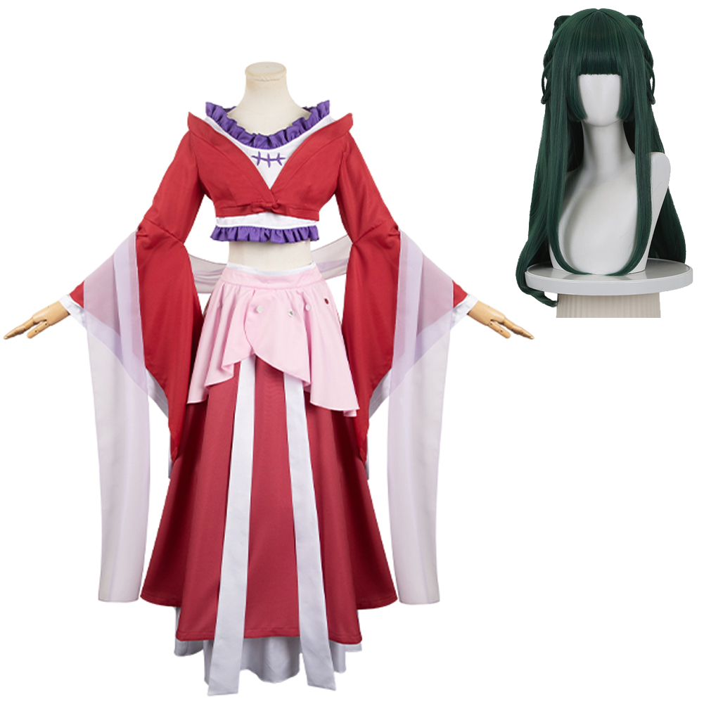 The Apothecary Diaries Maomao Red Full Set Outfits Halloween Cosplay Costume