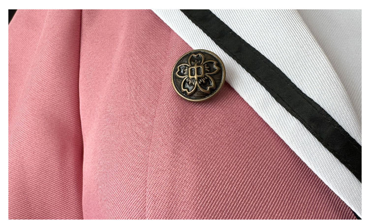 The Fragrant Flower Blooms With Dignity Kaori Kurigu Pink School Unifrom JK Halloween Carnival Party Cosplay Costume