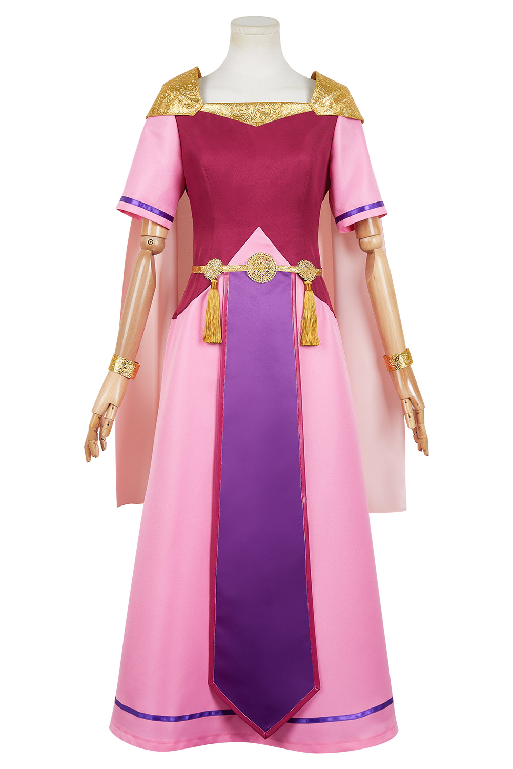 The Legend of Zelda: Echoes of Wisdom Princess Purple Dress Set Outfits Halloween Carnival Suit Cosplay Costume