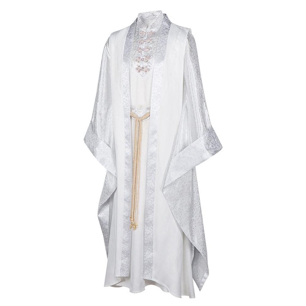 The Lord of the Rings Eowyn Women White Robe Set Halloween Carnival Party Cosplay Costume