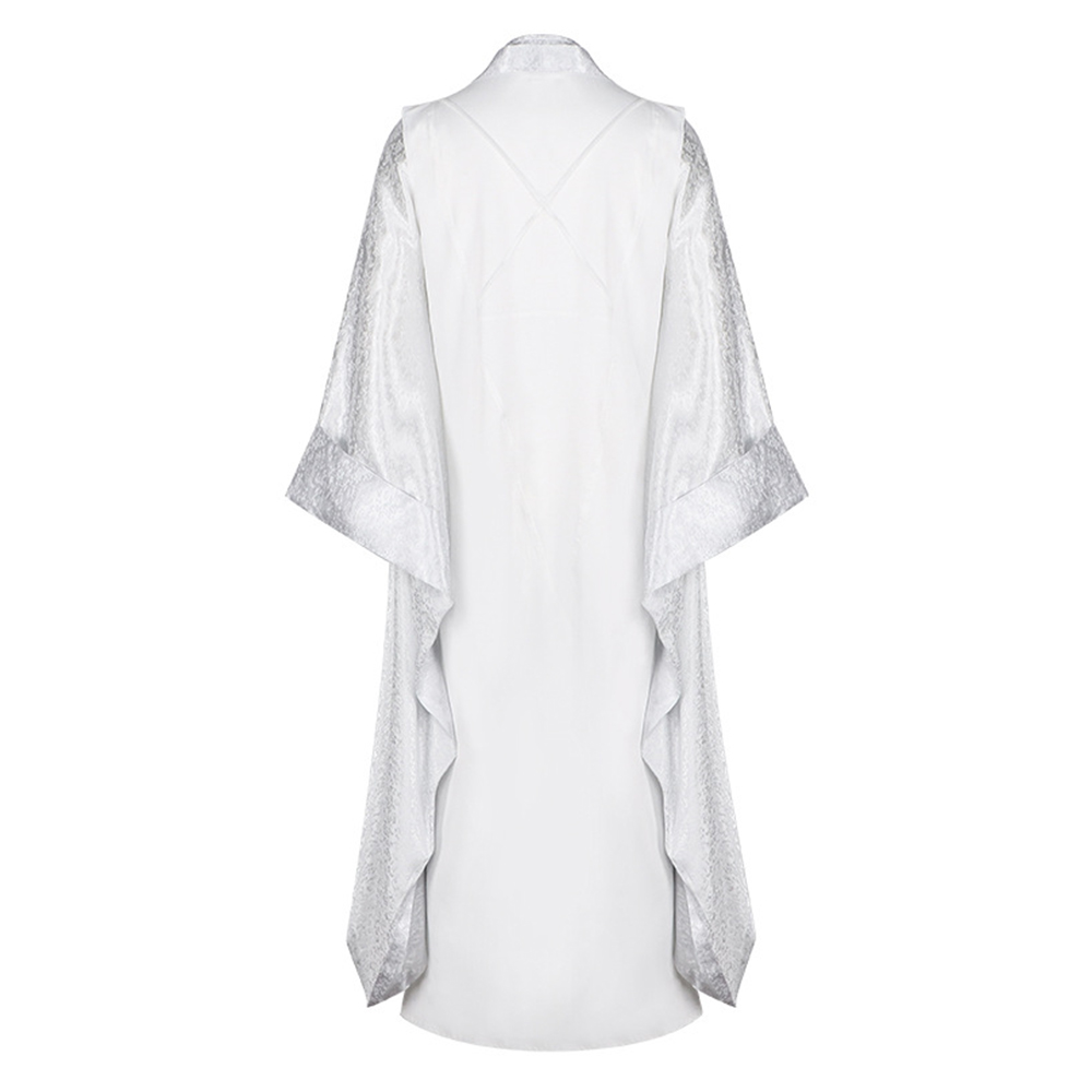 The Lord of the Rings Eowyn Women White Robe Set Halloween Carnival Party Cosplay Costume