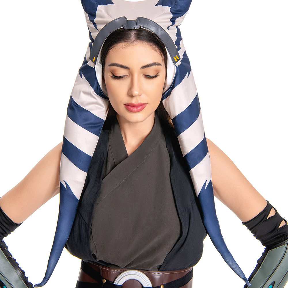 The Mandalorian Ahsoka Tano Outfits Ahsoka Full Set Cosplay Costume Halloween Carnival Suit