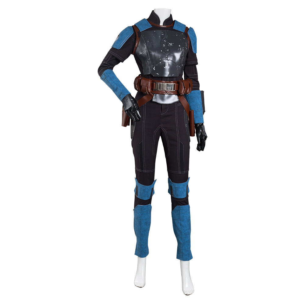The Mandalorian Season 2 Bo-Katan Kryze Outfits Full Set Cosplay Costume Halloween Carnival Suit