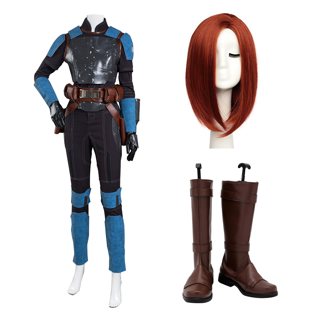 The Mando S2 Bo-Katan Kryze Jumpsuit Outfits Cosplay Costume Halloween Carnival Suit