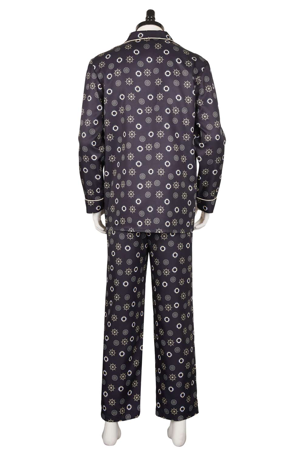 The Mask Jim Carrey Stanley Ipkiss Printed Pajamas Outfits Halloween Carnival Suit Cosplay Costume