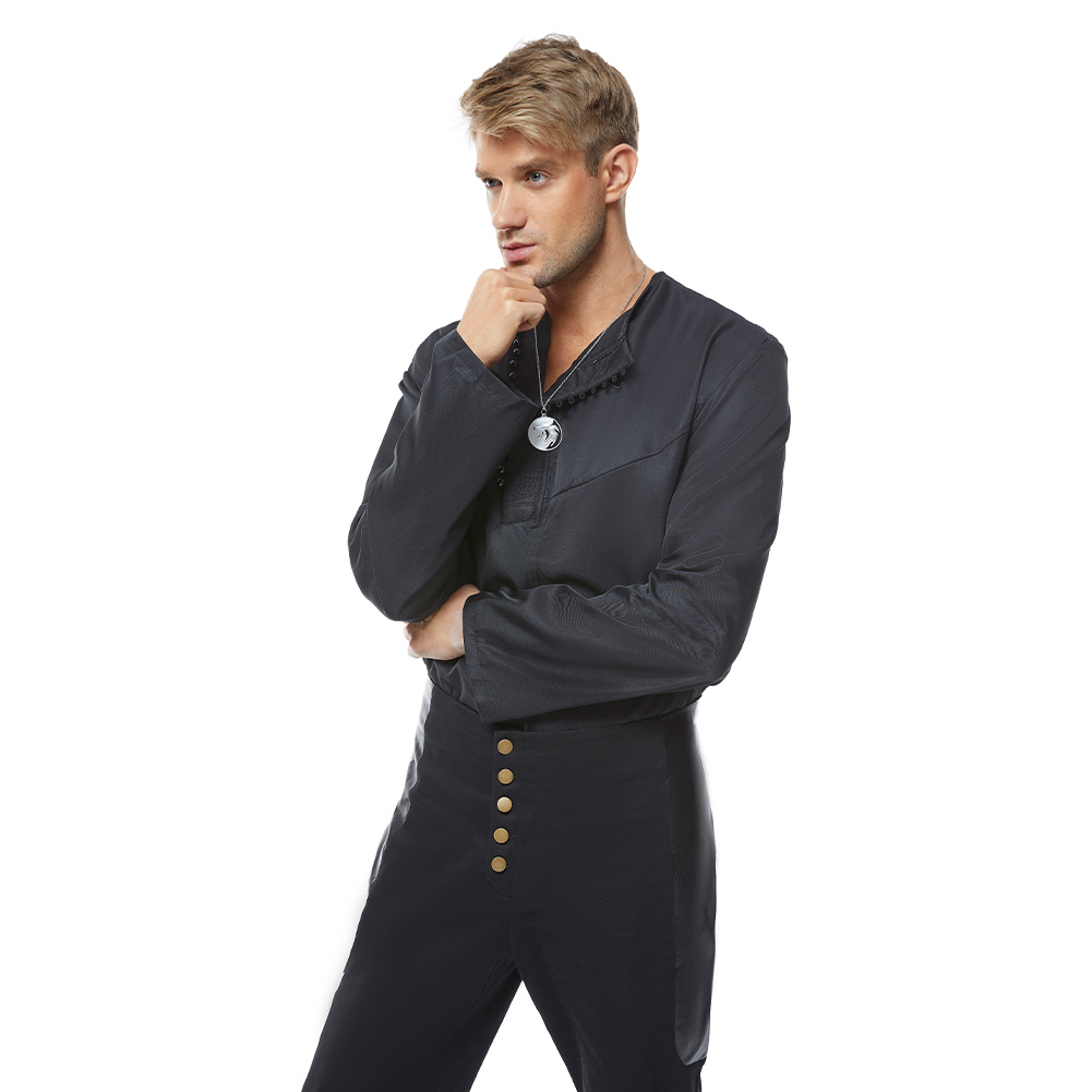 The Witcher Geralt of Rivia Cosplay Costume Halloween Carnival Suit