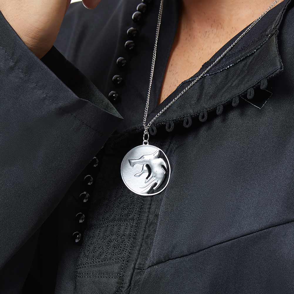 The Witcher Geralt of Rivia Cosplay Costume Halloween Carnival Suit