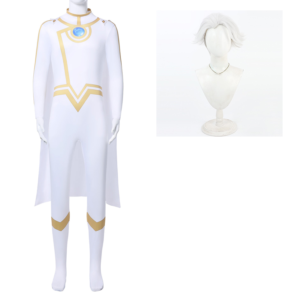 To Be Hero X Nice Men Cape Jumpsuit Set Halloween Carnival Party Cosplay Costume