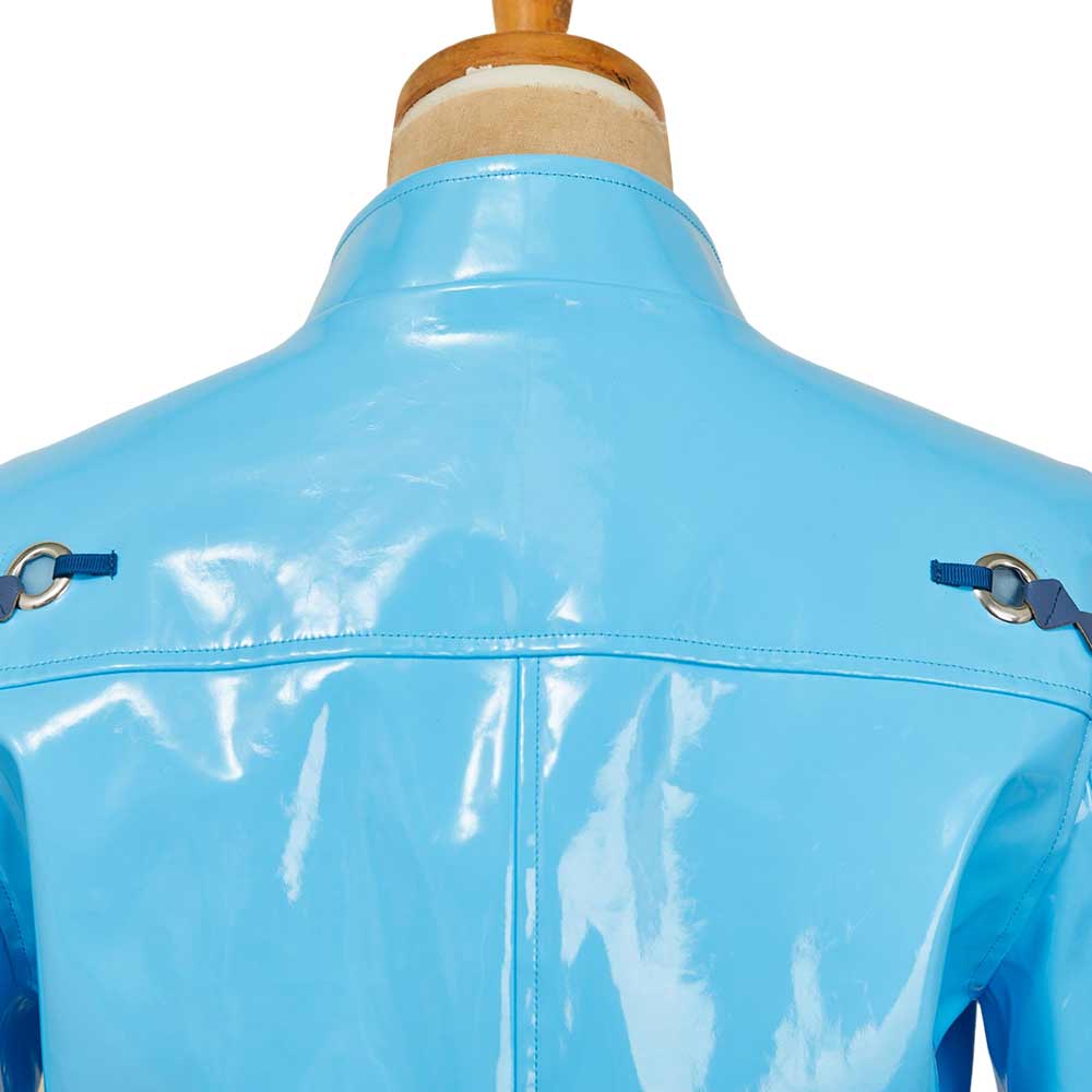 Virgin Punk:Clockwork Girl Ubu Blue Jacket Dress Set Halloween Carnival Party Cosplay Costume