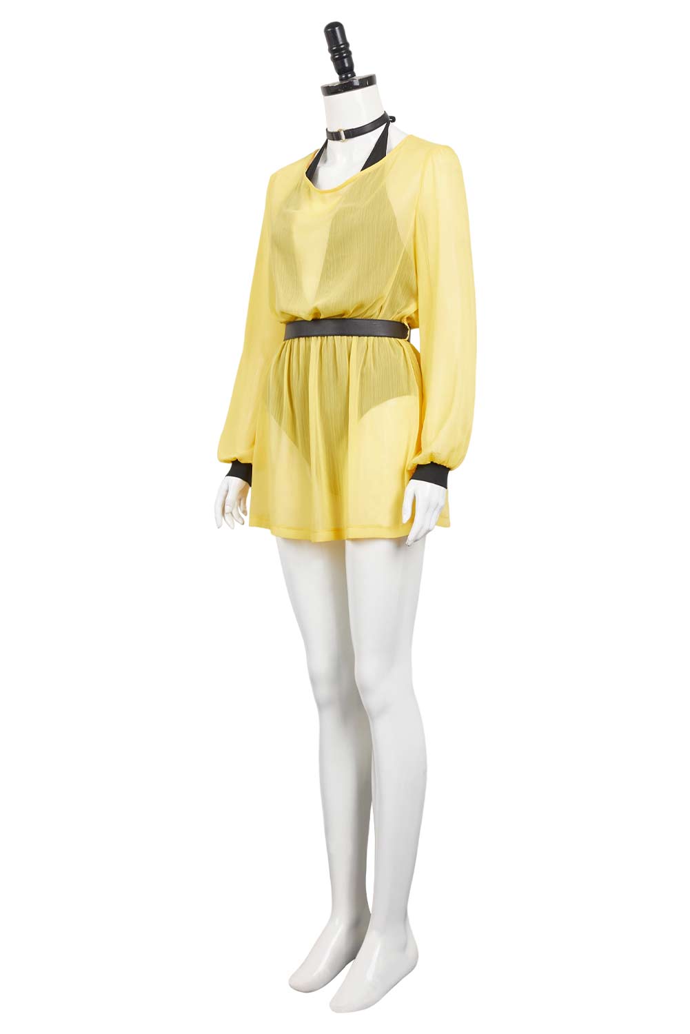 Watchmen: Chapter I (2024) Silk Spectre Yellow Outfits Halloween Carnival Suit Cosplay Costume