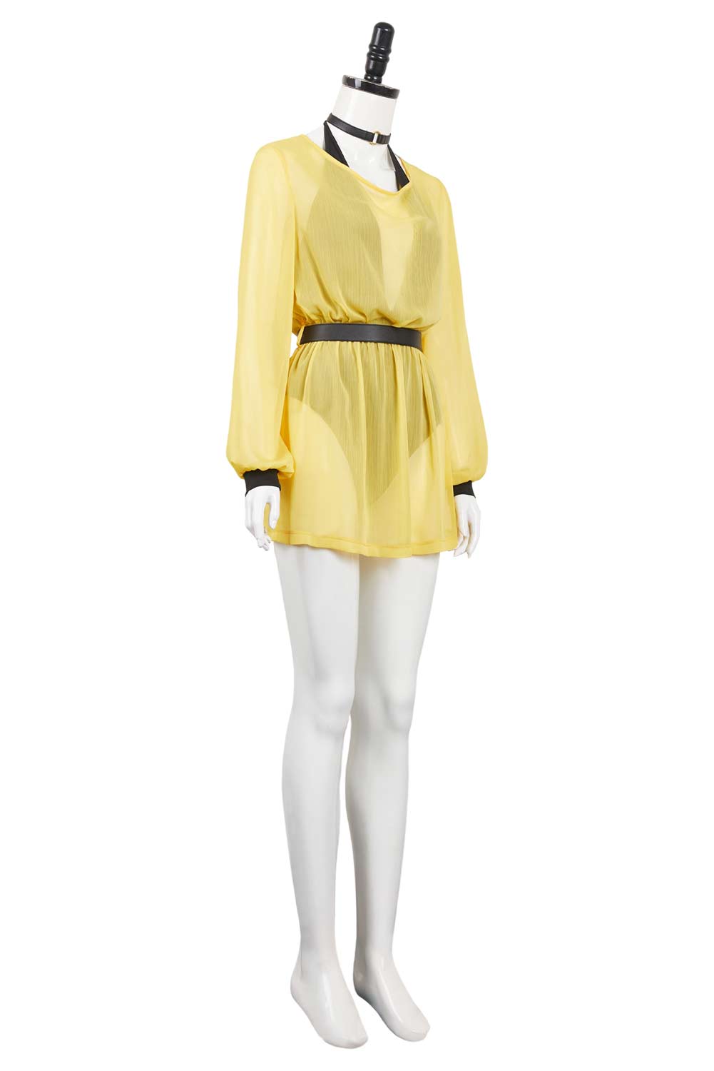 Watchmen: Chapter I (2024) Silk Spectre Yellow Outfits Halloween Carnival Suit Cosplay Costume