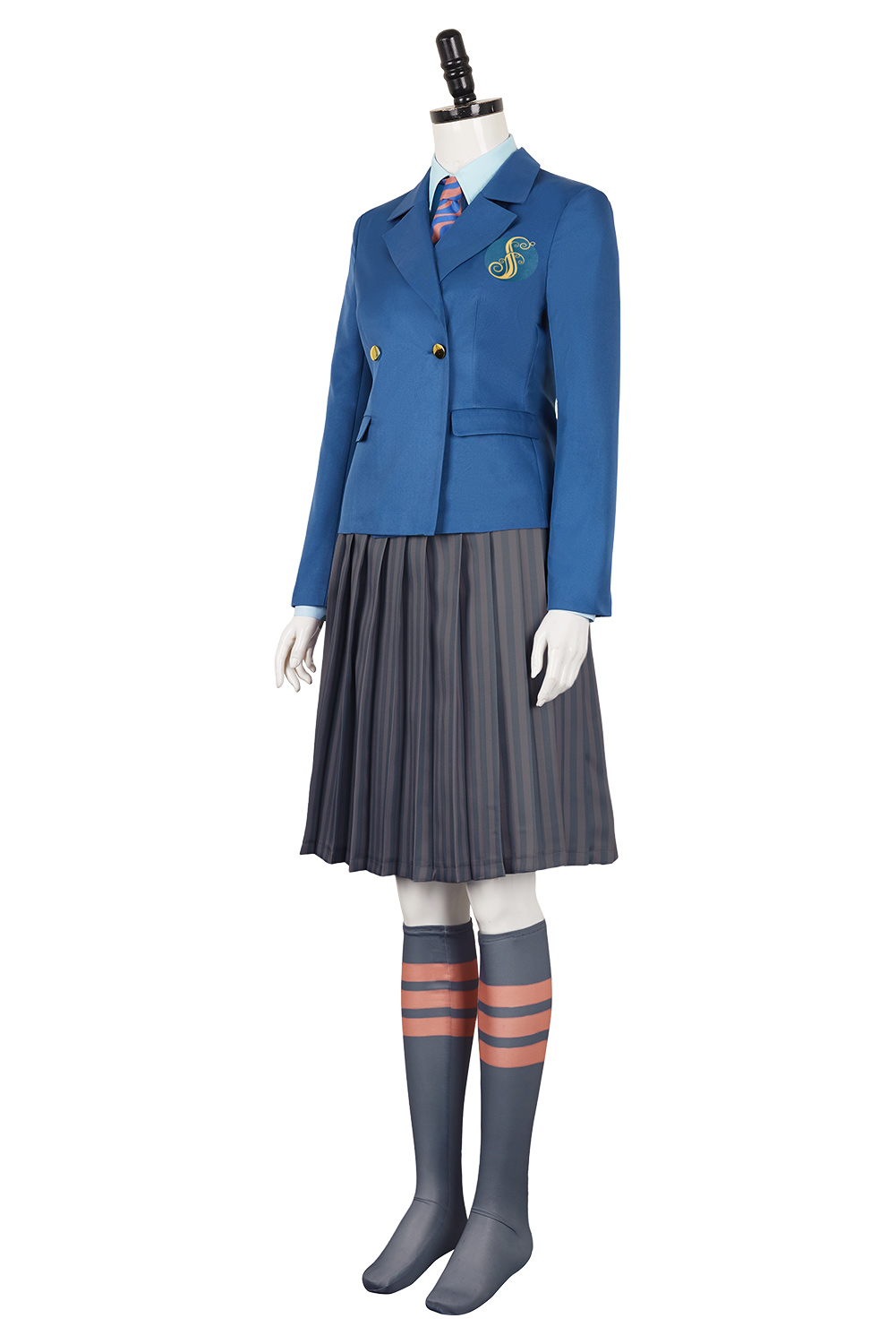 Wicked (2024) School Uniforms Outfits Halloween Carnival Suit Cosplay Costume