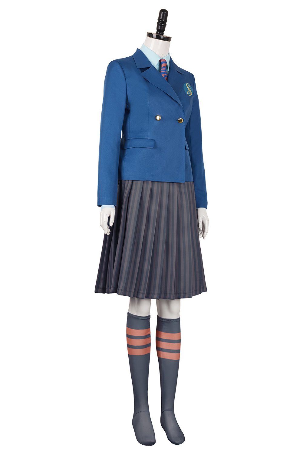 Wicked (2024) School Uniforms Outfits Halloween Carnival Suit Cosplay Costume