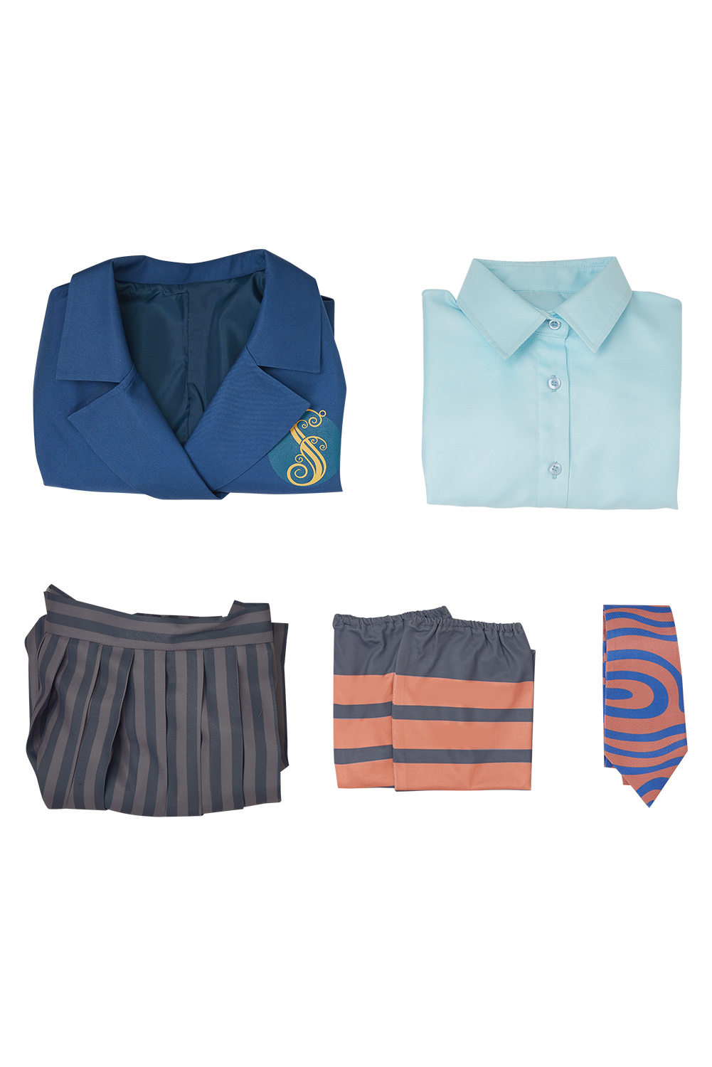 Wicked (2024) School Uniforms Outfits Halloween Carnival Suit Cosplay Costume