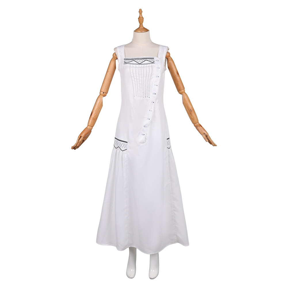 Wicked Elphaba Popular White Dress Halloween Carnival Party Cosplay Costume