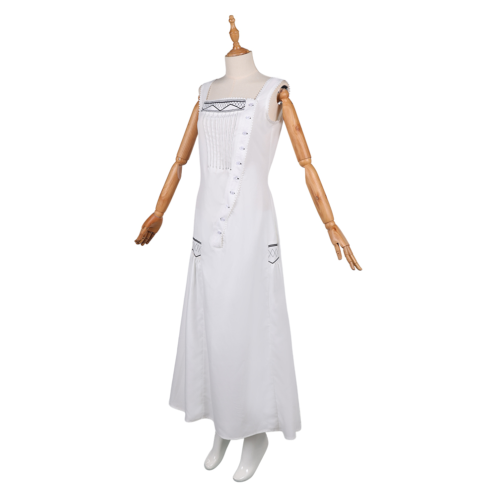 Wicked Elphaba Popular White Dress Halloween Carnival Party Cosplay Costume