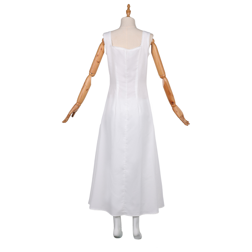 Wicked Elphaba Popular White Dress Halloween Carnival Party Cosplay Costume