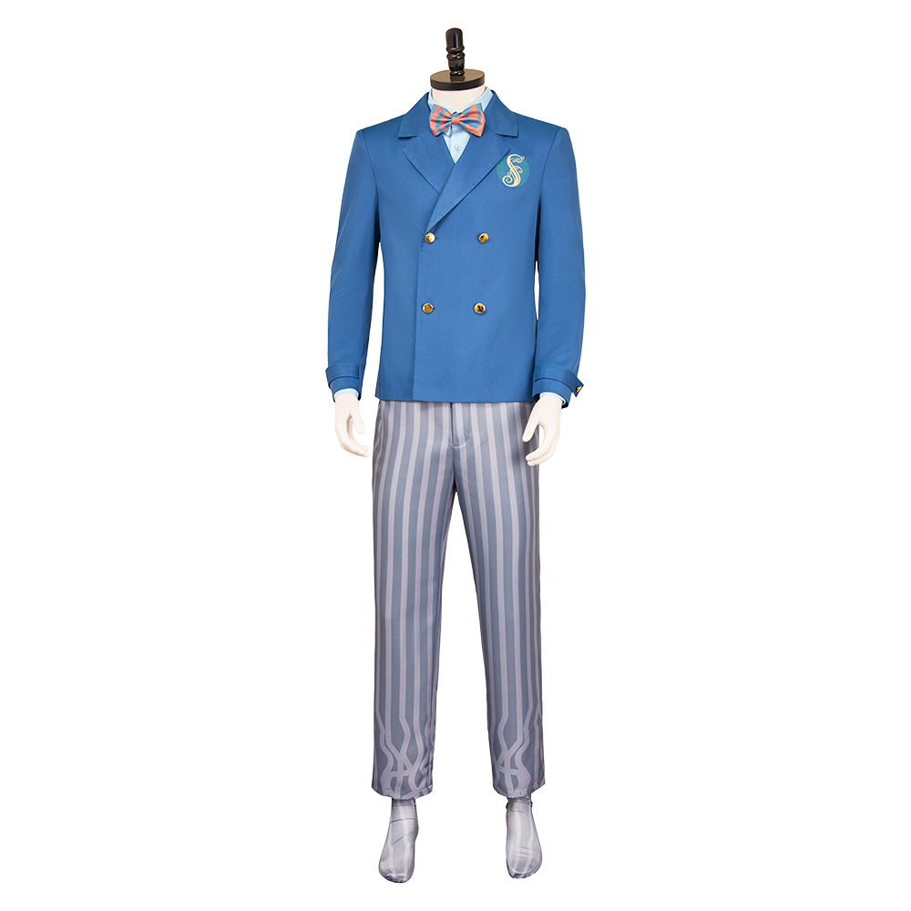 Wicked For Good Academy Men School Uniform Halloween Carnival Party Cosplay Costume