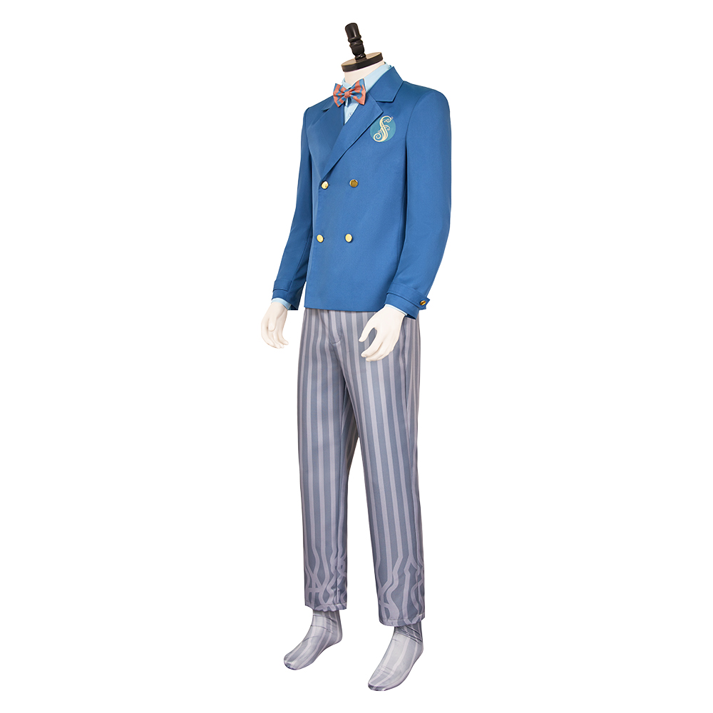 Wicked For Good Academy Men School Uniform Halloween Carnival Party Cosplay Costume