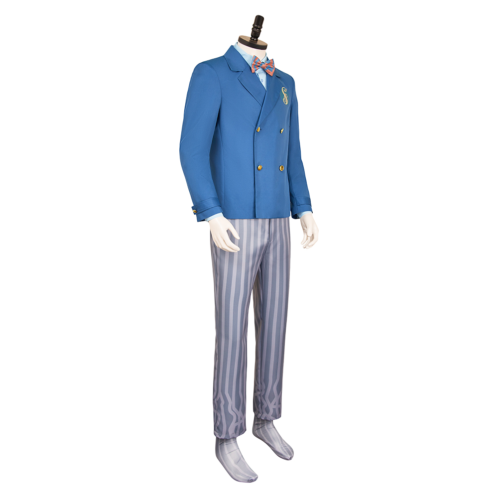 Wicked For Good Academy Men School Uniform Halloween Carnival Party Cosplay Costume
