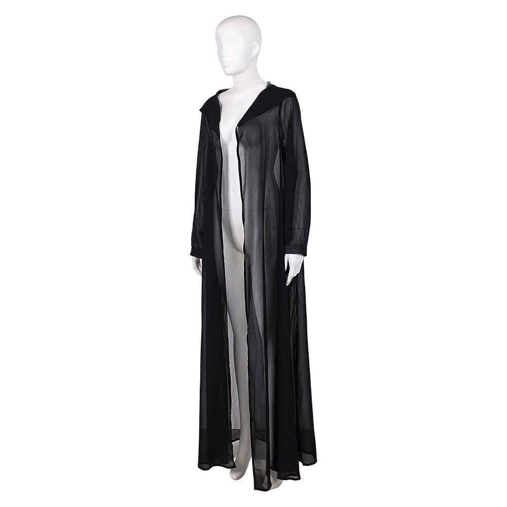 Wicked For Good Elphaba Black Sheer Cloak Shawl Halloween Carnival Party Cosplay Costume