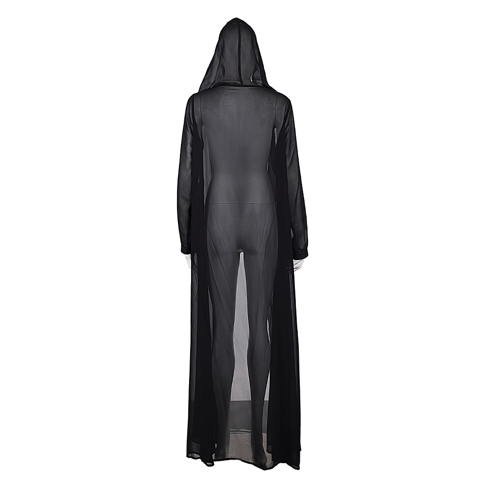 Wicked For Good Elphaba Black Sheer Cloak Shawl Halloween Carnival Party Cosplay Costume