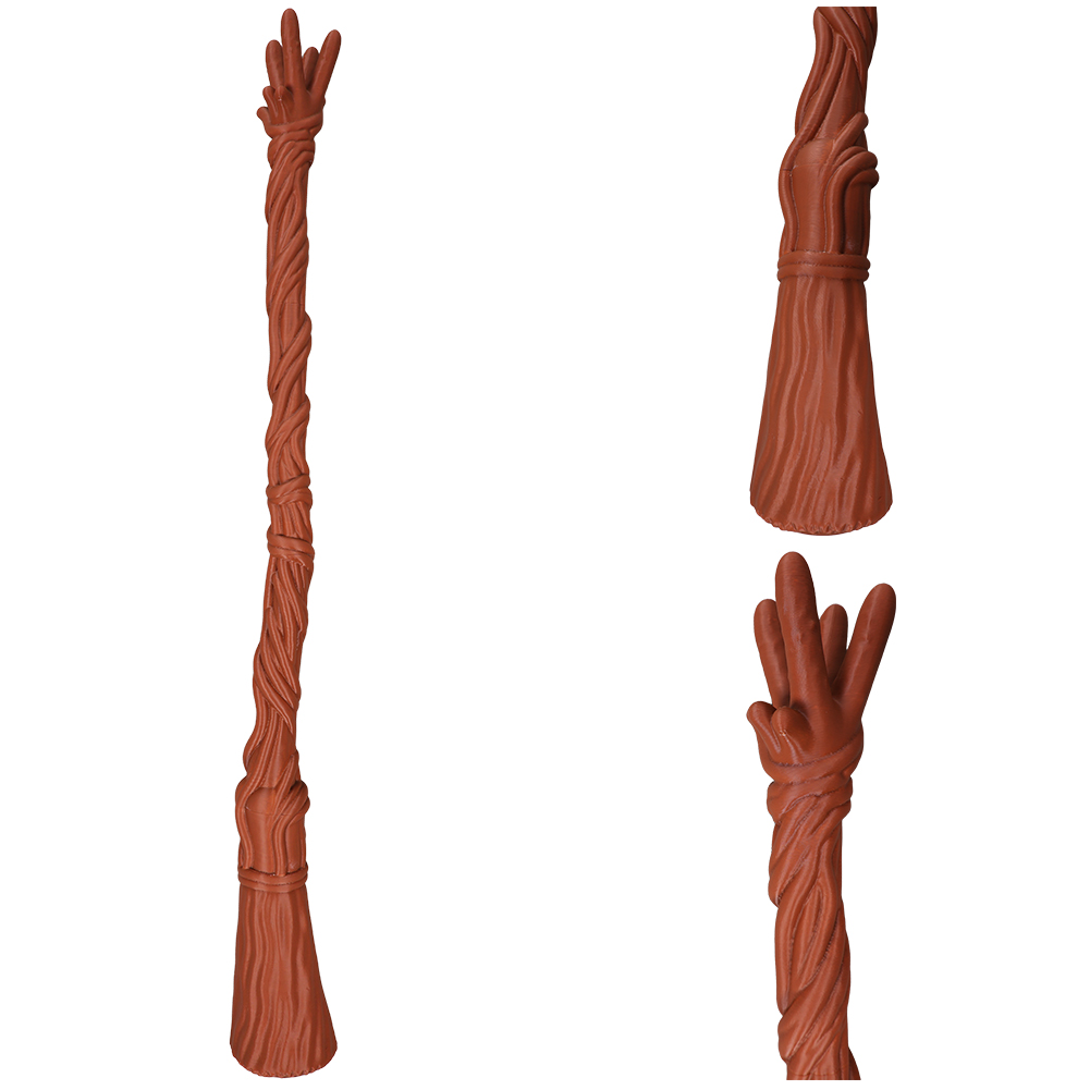 Wicked For Good Elphaba Broom Stick Wand 3D Printed Toy Halloween Carnival Costume Accessories