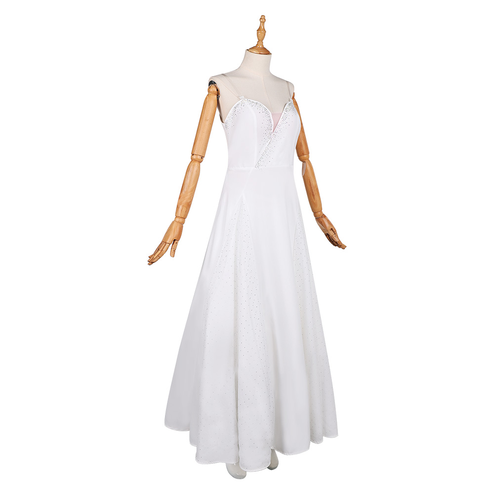 Wicked For Good Glinda For Good Pink Dress 2 Pcs Outfits Halloween Carnival Party Cosplay Costume