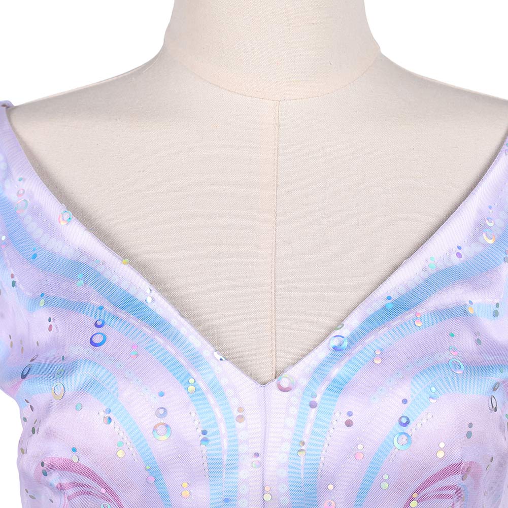 Wicked For Good Glinda For Good Purple Gown Halloween Carnival Party Cosplay Costume