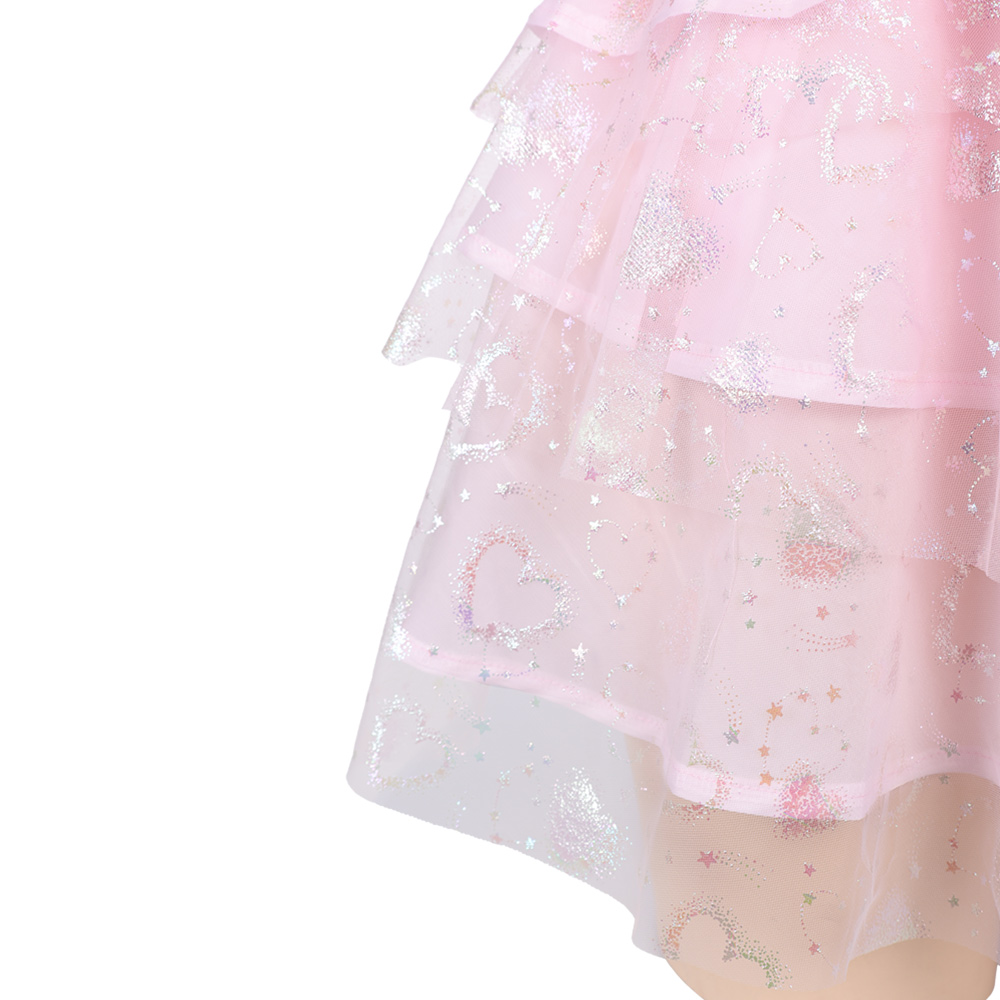 Wicked: For Good Glinda Fortnite Skin Pink Mesh Skirt Halloween Carnival Party Cosplay Costume