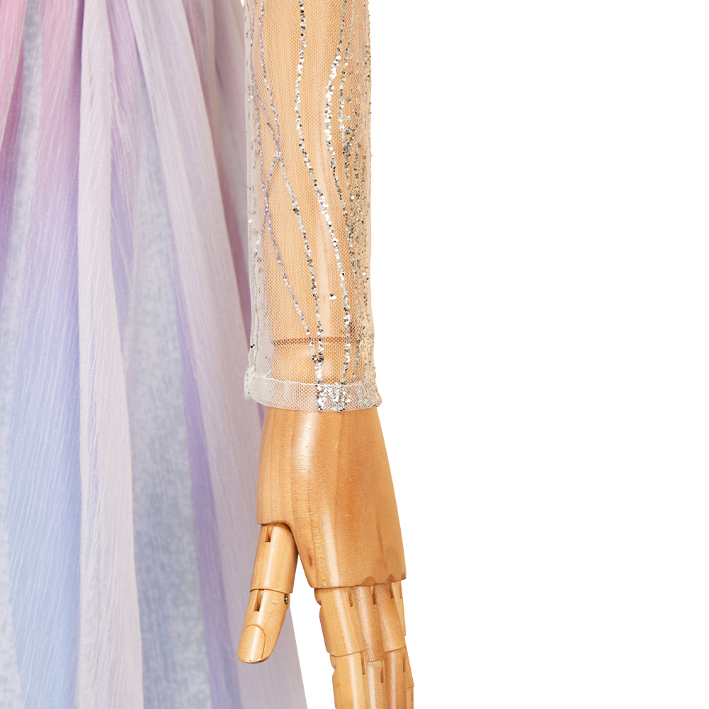 Wicked: For Good Glinda Printed Gown Halloween Carnival Party Cosplay Costume