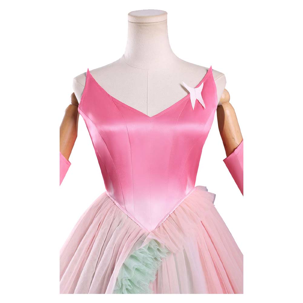 Wicked For Good Glinda Thank Godness Lunxury Ver Gown Halloween Carnival Party Cosplay Costume