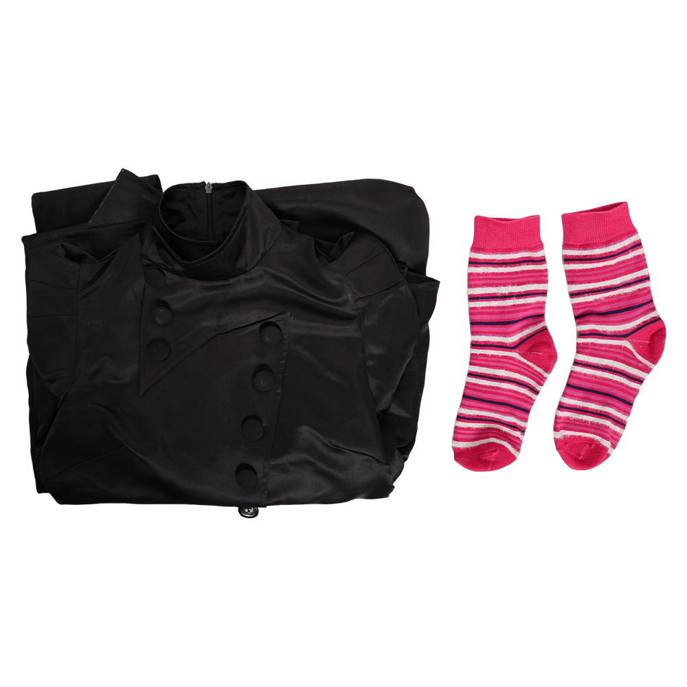 Wicked For Good Nessarose Black Dress Socks Set Halloween Carnival Party Cosplay Costume