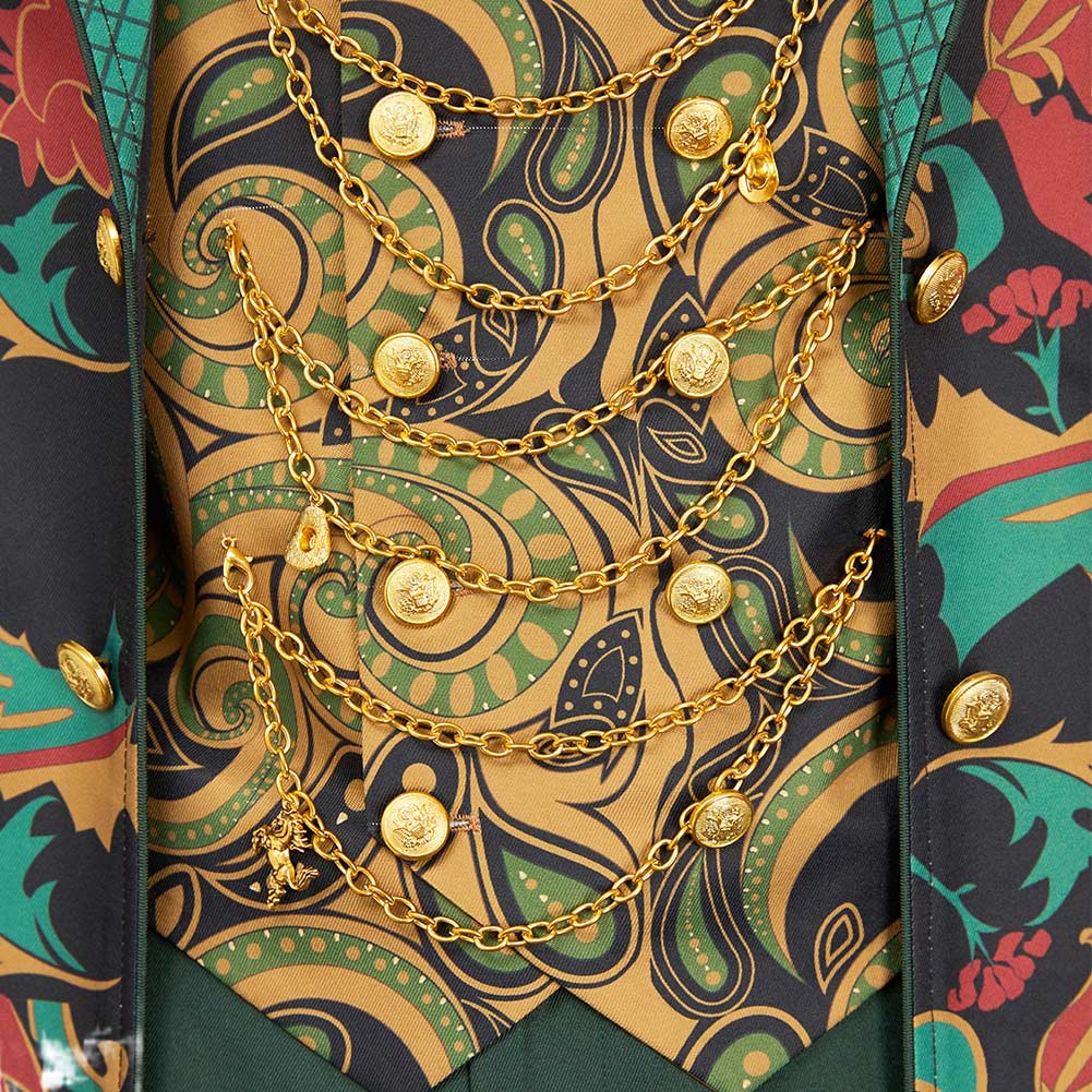 Wicked For Good Wizard of Oz Coat Fullset Outfits Halloween Carnival Party Cosplay Costume