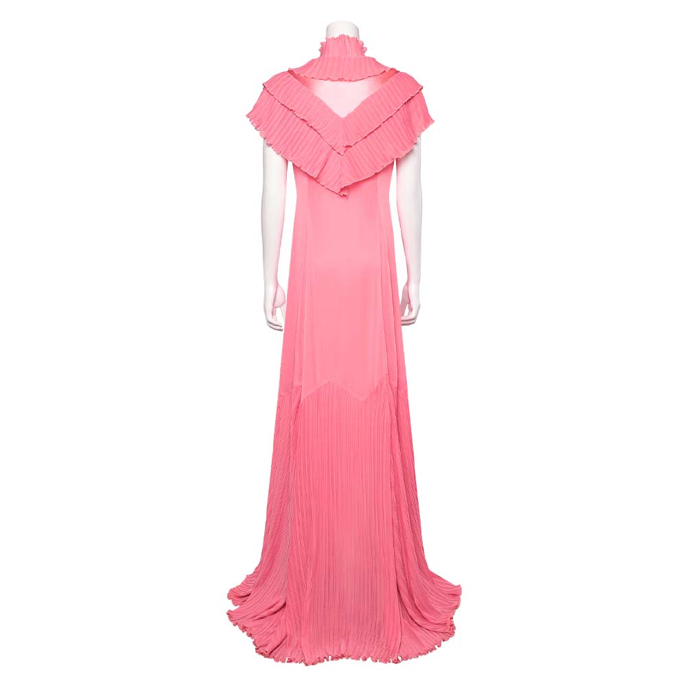 Wicked Glinda Pink Sleepgown 2Pcs Set Outfits Halloween Carnival Party Cosplay Costume