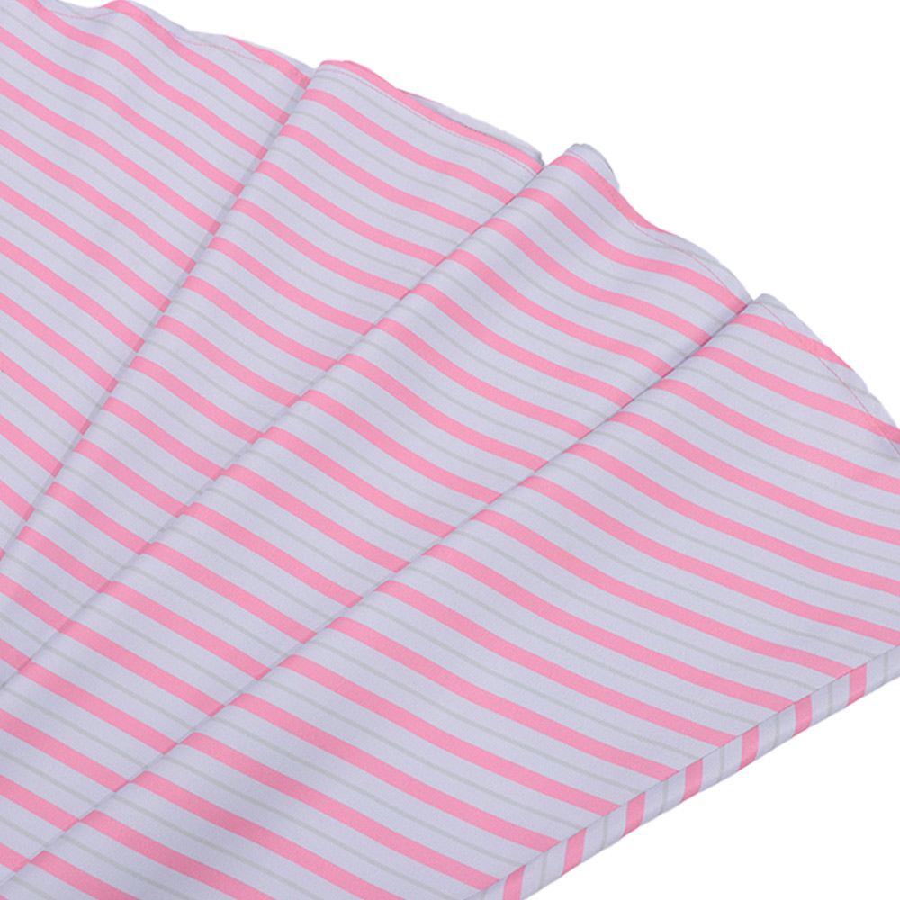 Wicked Glinda Purple Strip Apron Dress Set Halloween Carnival Party Cosplay Costume