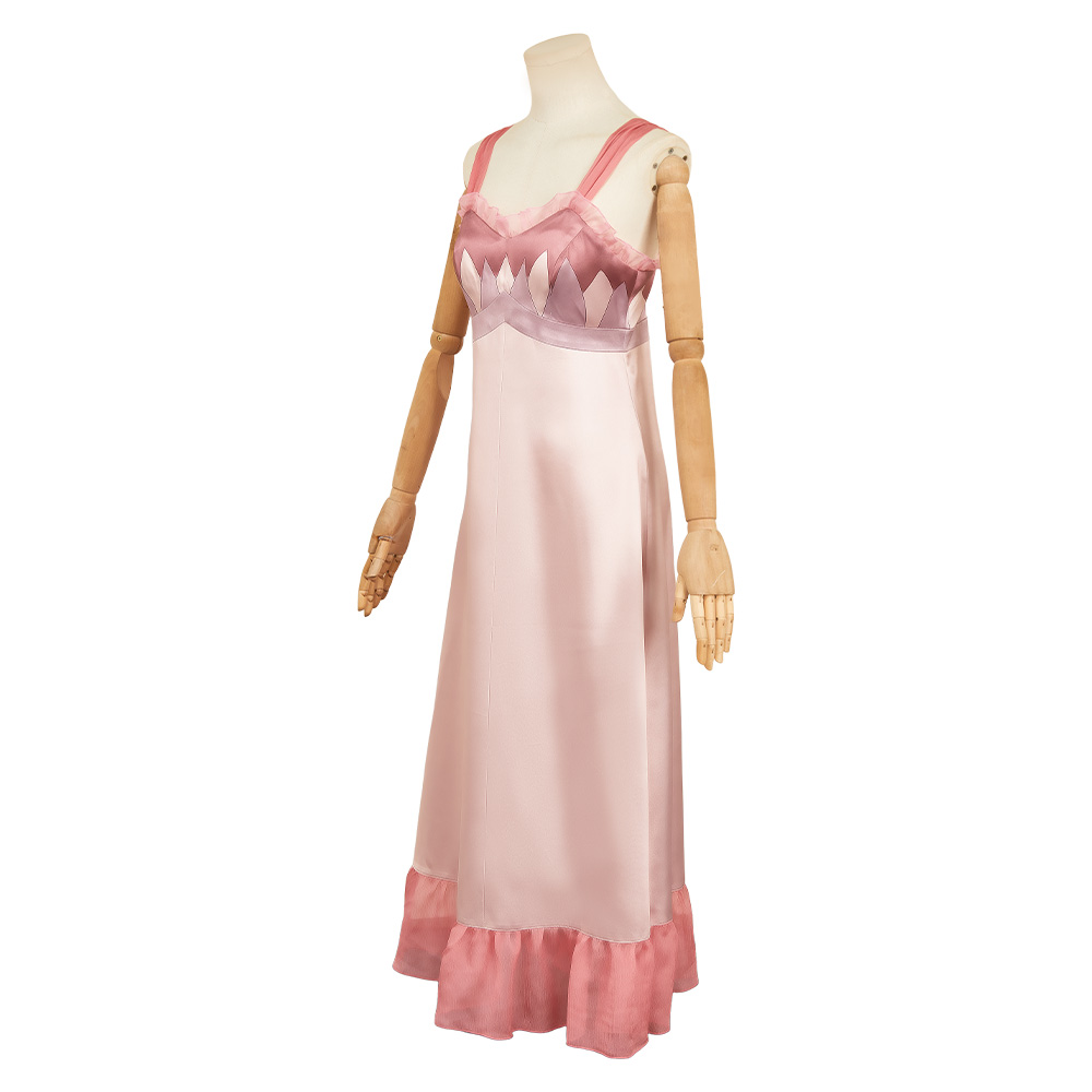 Wicked Glinda What Is This Feeling Pink Nightgown Halloween Carnival Cosplay Costume