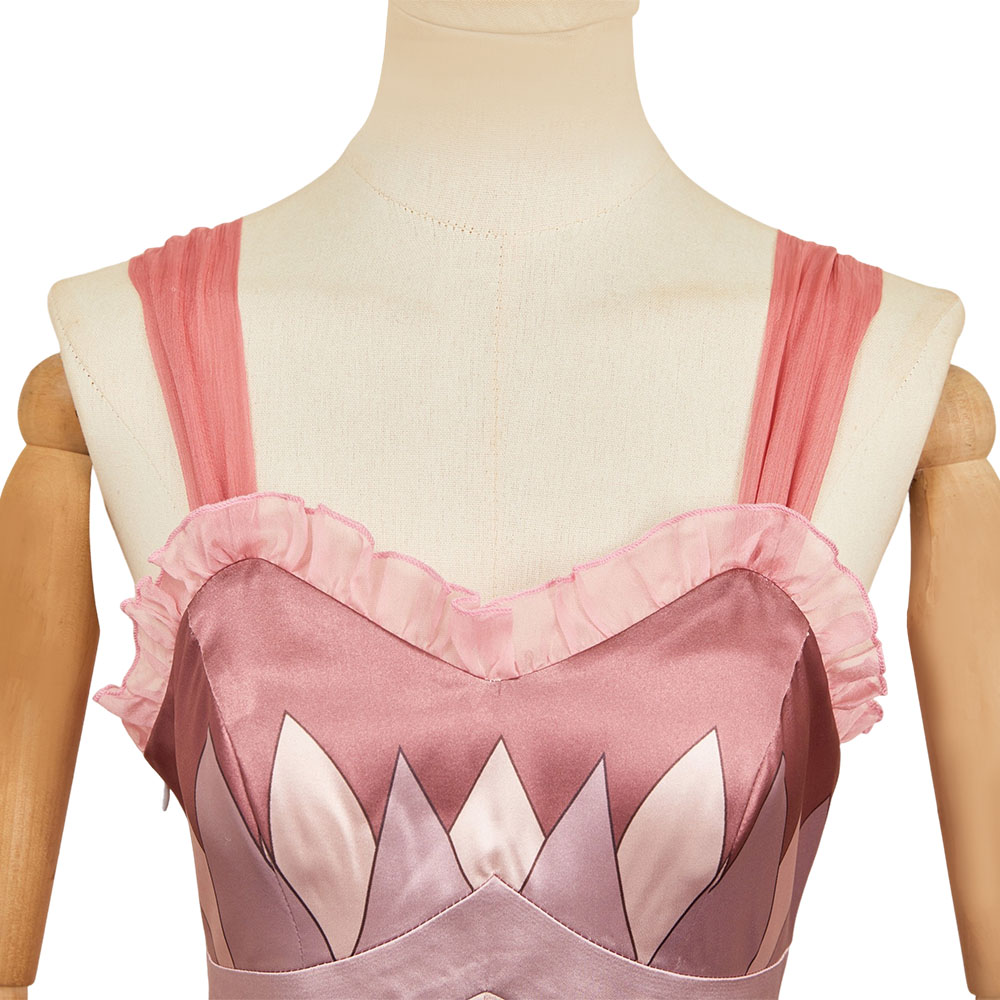 Wicked Glinda What Is This Feeling Pink Nightgown Halloween Carnival Cosplay Costume