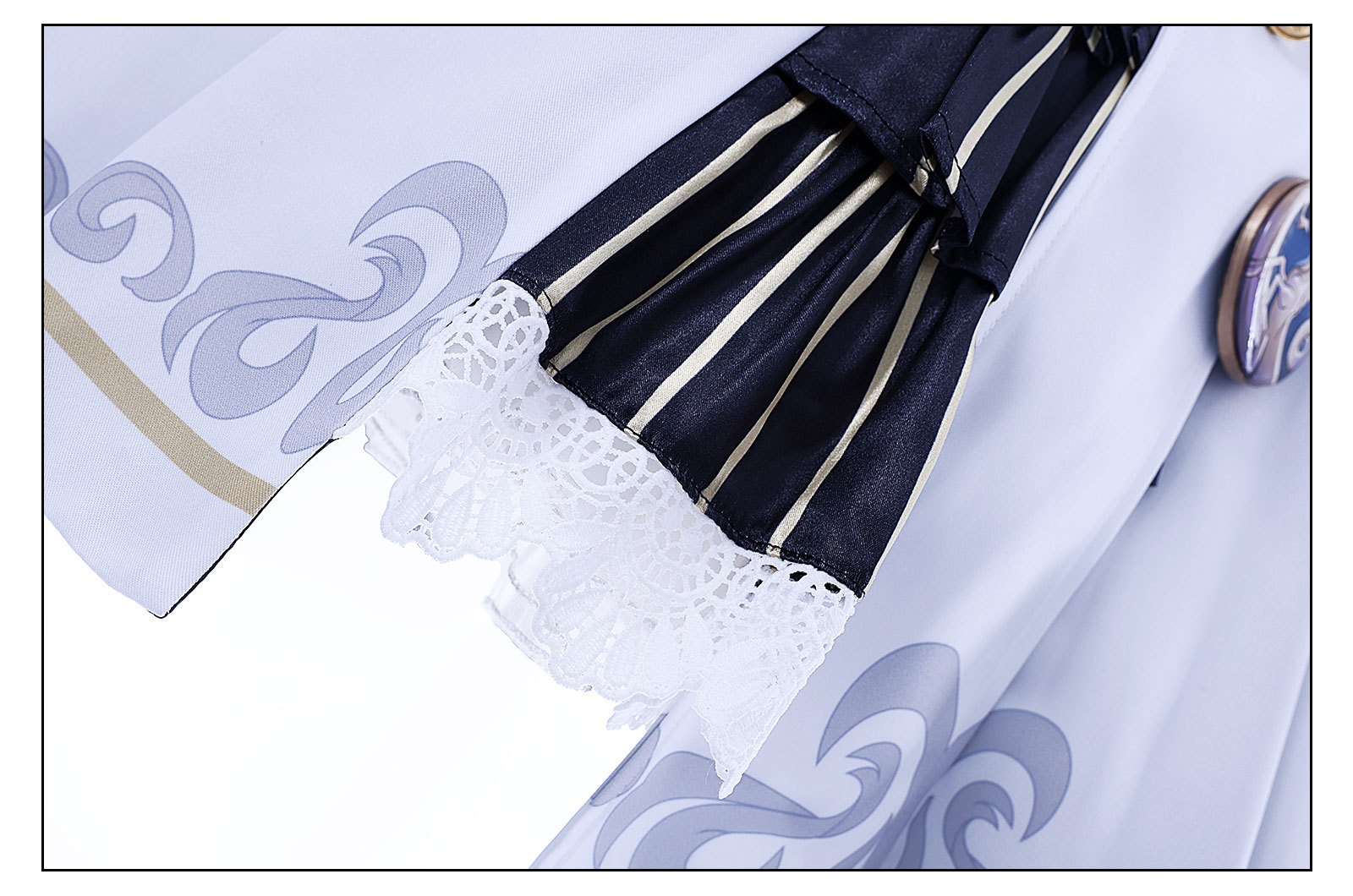 Wuthering Waves Phoebe White Uniform Fullset Outfits Halloween Carnival Party Cosplay Costume