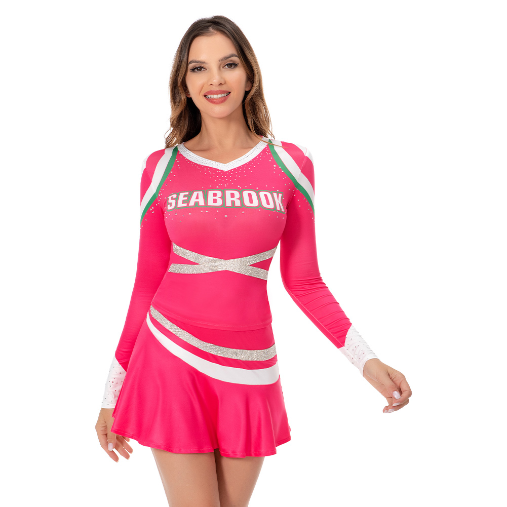 Zombies 3 Addison Cosplay Costume Top Skirt Outfits Halloween Carnival Suit