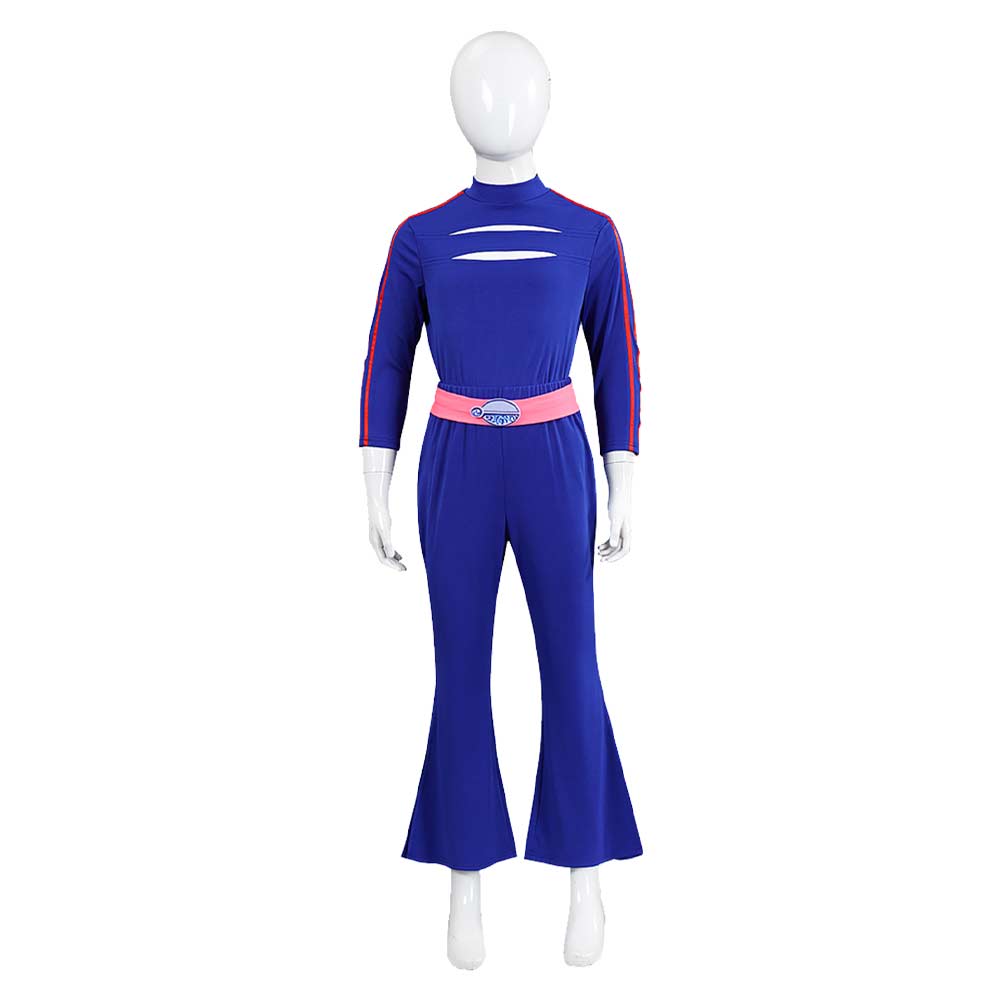 Zombies 4 Addison Blue Top Pants Set For Kids Children Halloween Carnival Party Cosplay Costume