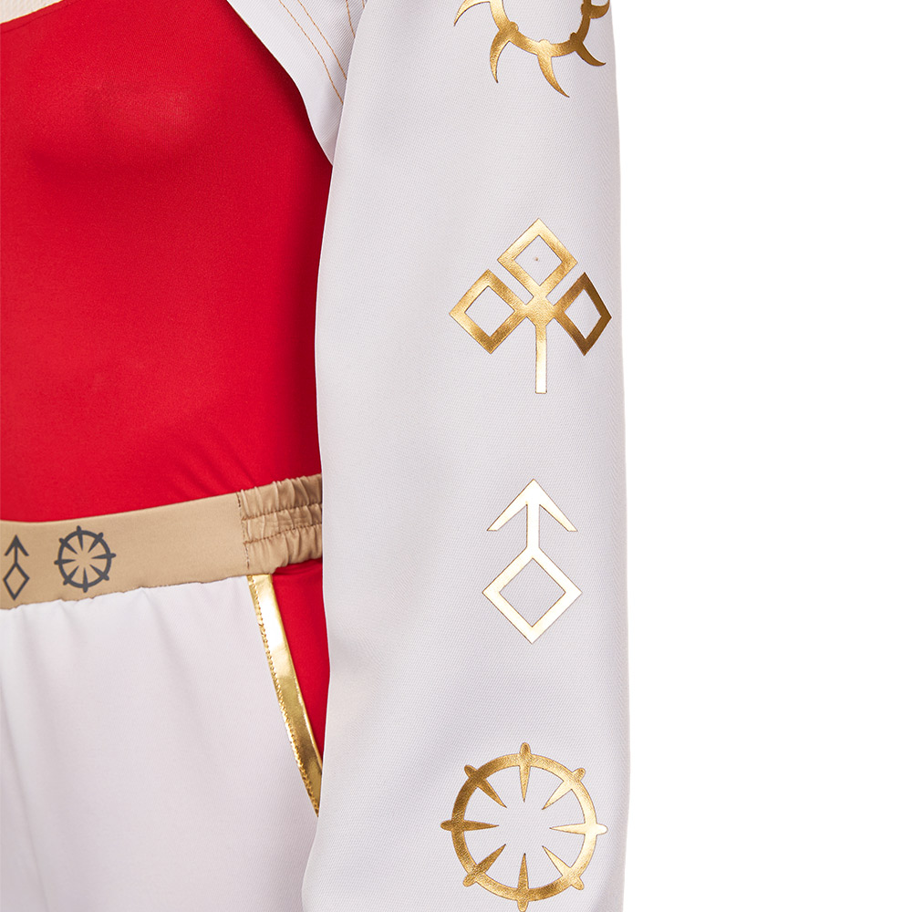 Zombies 4 Nova Red Top Pants Set Halloween Carnival Party Cosplay Costume