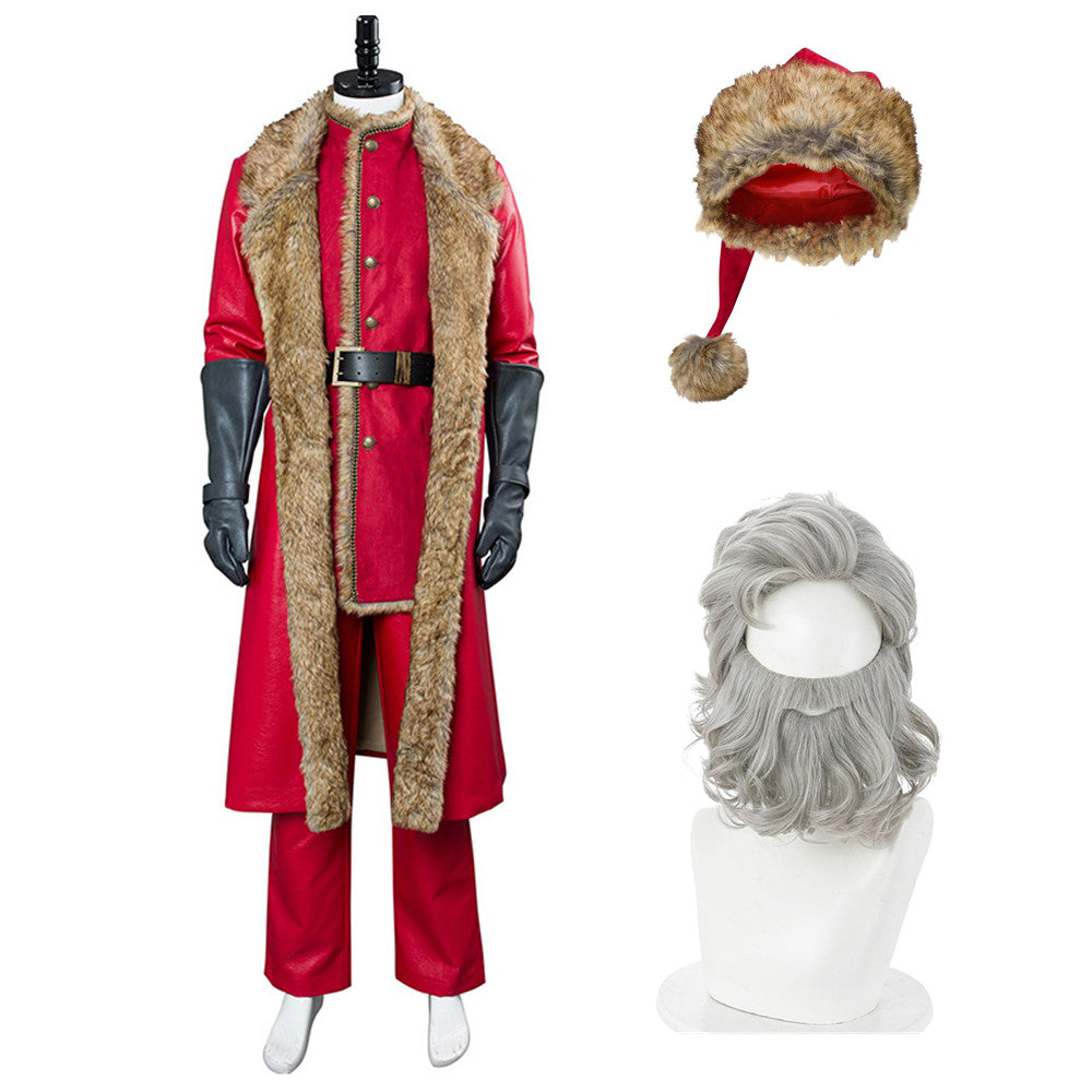  The Christmas Chronicles Santa Claus Outfit Cosplay Costume Christmas Carnival Suit