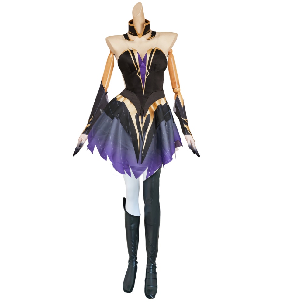 Rivals Dagger Dance Partner Black Skirt  Outfits Halloween Carnival Party Cosplay Costume