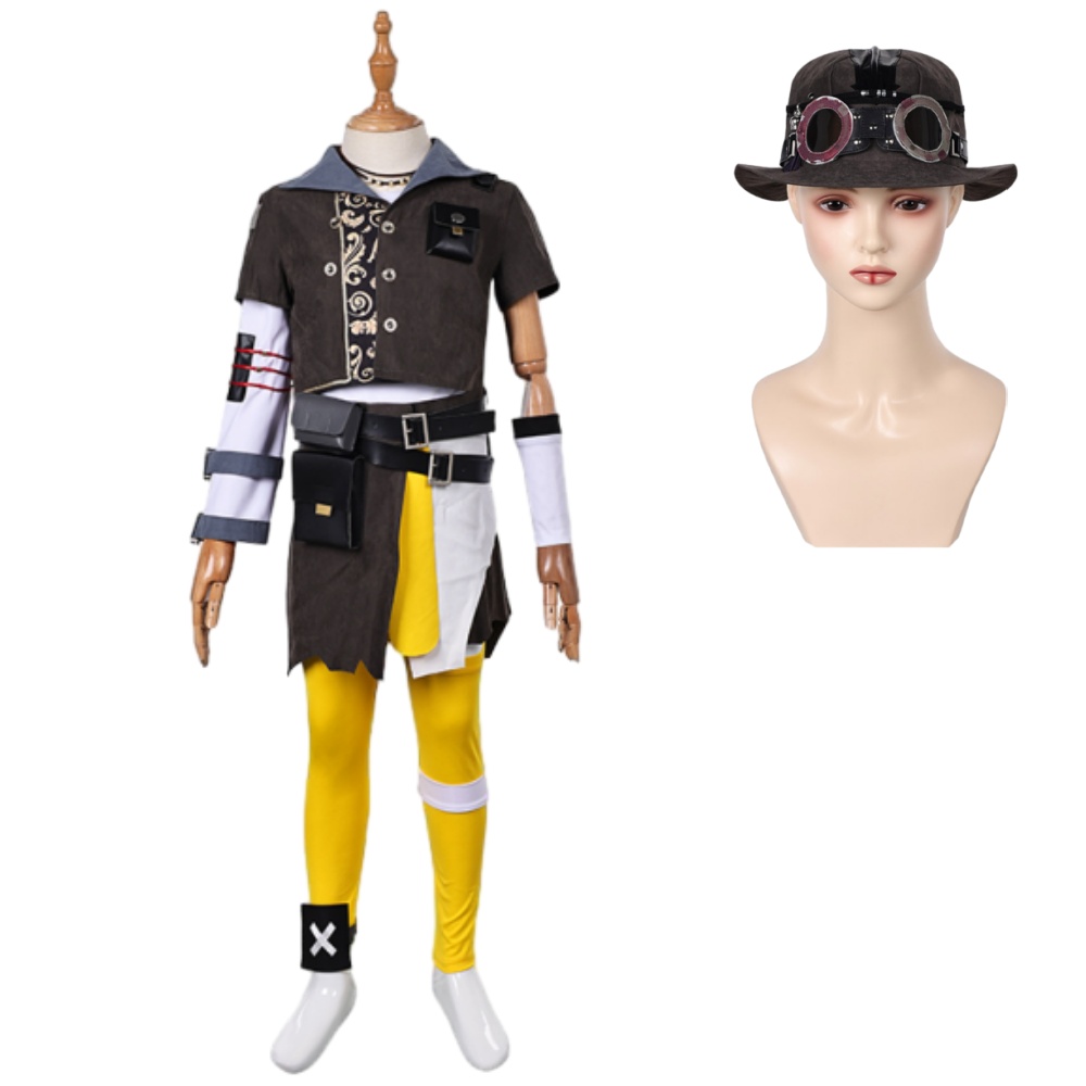 Arcane: League of Legends Isha Kids Children Outfits Halloween Carnival Cosplay Costume