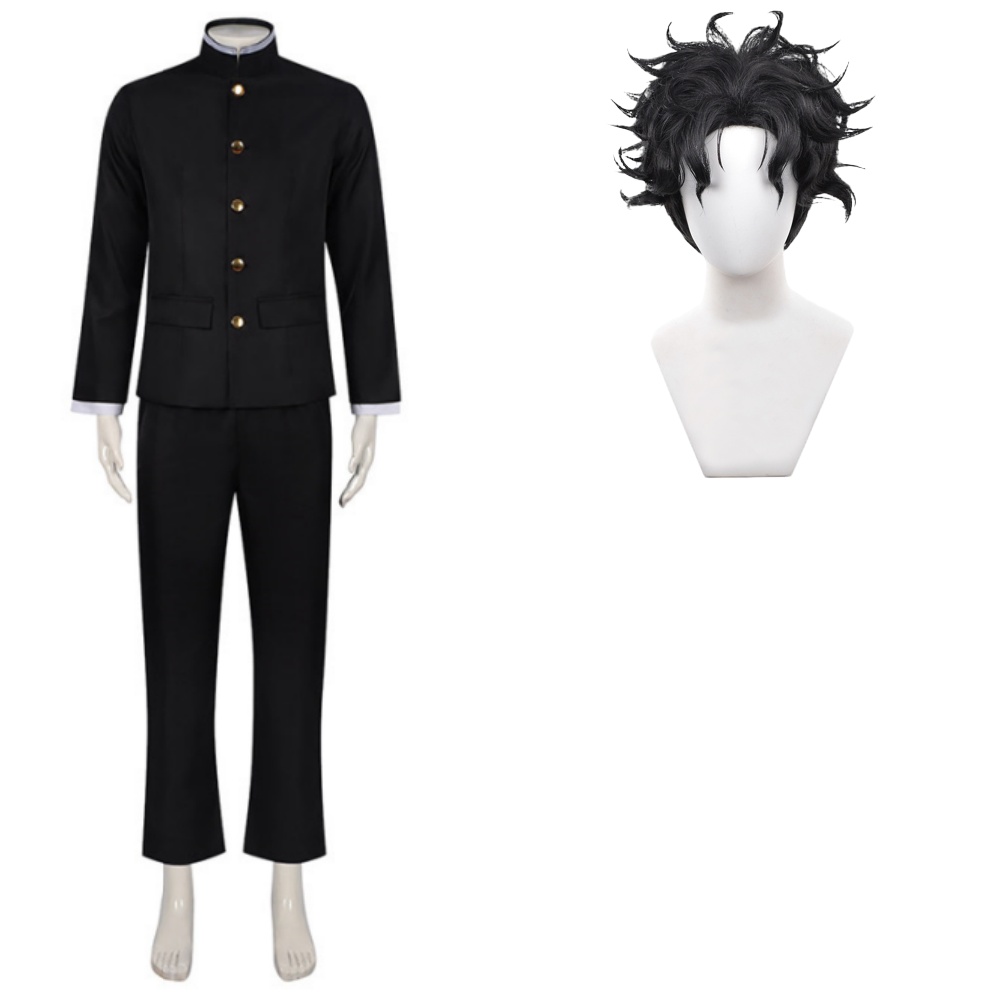 Dandadan Ken Takakura Scholl Uniform Outfits Halloween Carnival Cosplay Costume